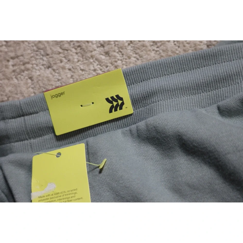 All in Motion Mens Fleece Jogger Sage Green XXL NWT Activewear Sweatpants